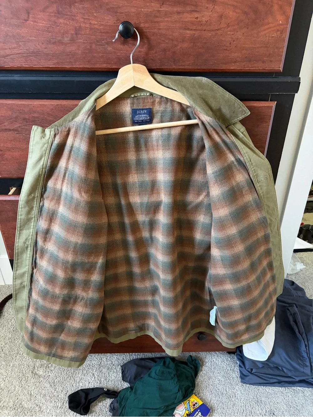 J. Crew Men’s Olive Field Jacket